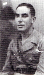 Luis Pedreño, mayor de infantería. Fue el primer jefe de la 109ª Brigada Mixta.