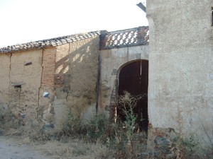 Puerta de entrada del cortijo "Casa de Zaldívar".